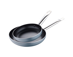Набір сковорідок Bergner Professional chef anthracite, 20/28 см (BG-31593-ANTH)