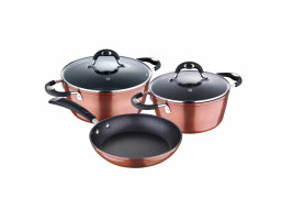 Набір посуду Bergner Copper+, 5 предметів (BG-6235-CP)