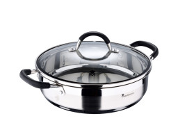 Сотейник MasterPro Foodies collection, 3,8 л (BGMP-1503-BK)
