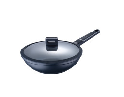 Вок з кришкою MasterPro Indigo, 28 см (BGMP-7975)