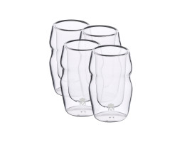 Набір чарок з подвійними стінками MasterPro Mixology, 50 мл, 4 шт (BGMP-20201)