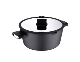 Каструля з кришкою Bergner Ion, 6 л (BG-35802-BK)