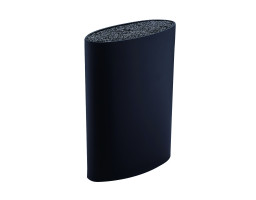 Підставка для ножів Bergner Black & white, 15,6х6,6х22 см (BG-3997-BL)