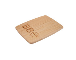 Доска для нарезки Bergner Bbq lovers, 30х22 см, бамбук (BG-39987-AA)