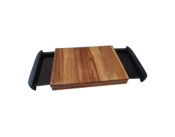 Доска для нарезки Bergner Natural, 38х24,5 см, акация (BG-4926)