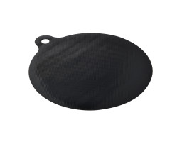 Коврик защитный для индукционной плиты Bergner Protect, 22 см, круглый (BG-50206-BK)