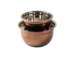 Набір мисок для змішування Bergner Copper, 20/24 см (BGEU-6317)