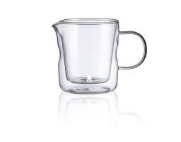 Молочник з подвійними стінками MasterPro Mixology, скло, 440 мл (BGMP-20210)
