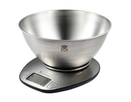 Ваги кухонні з мискою для зважування MasterPro Foodies collection, 1,8 л, 2 предмета (BGMP-5651)
