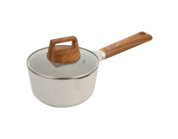 Ківш з кришкою Bergner Naturally, 16 см, 2 л (BG-30635-CR)