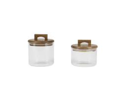 Набір ємностей для зберігання Bergner Coffee & tea lovers, 2 шт (BG-20503-MM)