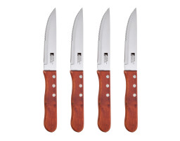 Набір ножів для стейків Bergner Bbq lovers, 4 предмета (BG-40201-MM)