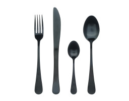 Набор столовых приборов Bergner Munich, 24 предмета (BG-5132-BK)